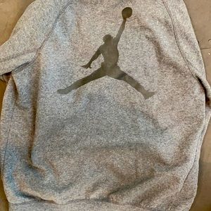 Air Jordan Nike gray hoodie